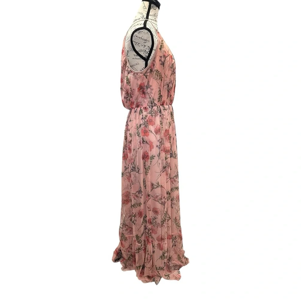 Lovely Grace Floral Halter Maxi Dress - Picture 7 of 8
